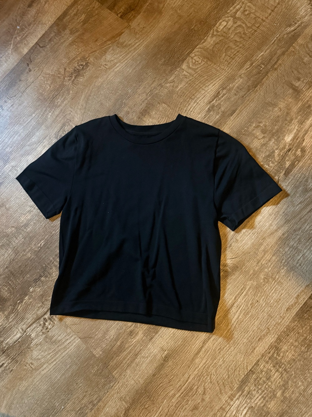 Target Women's Black Short Sleeve Crewneck Tee